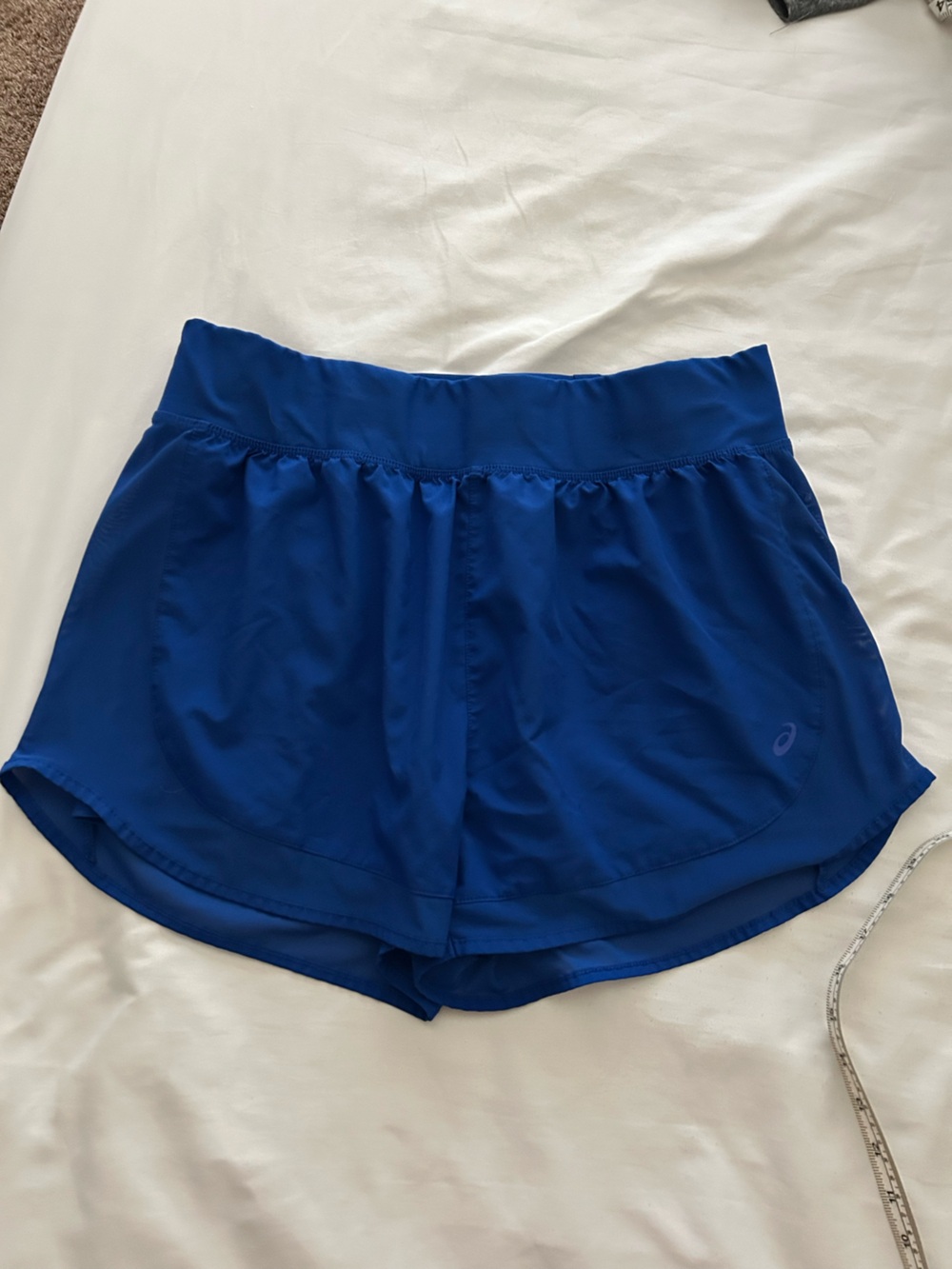 Asics Women's Athletic Shorts in Royal Blue